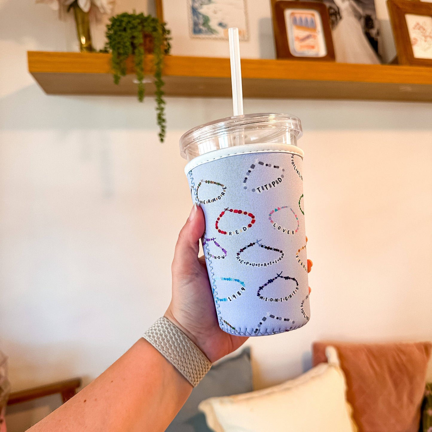 ERAS FRIENDSHIP BRACELETS | Reusable Coffee Sleeve