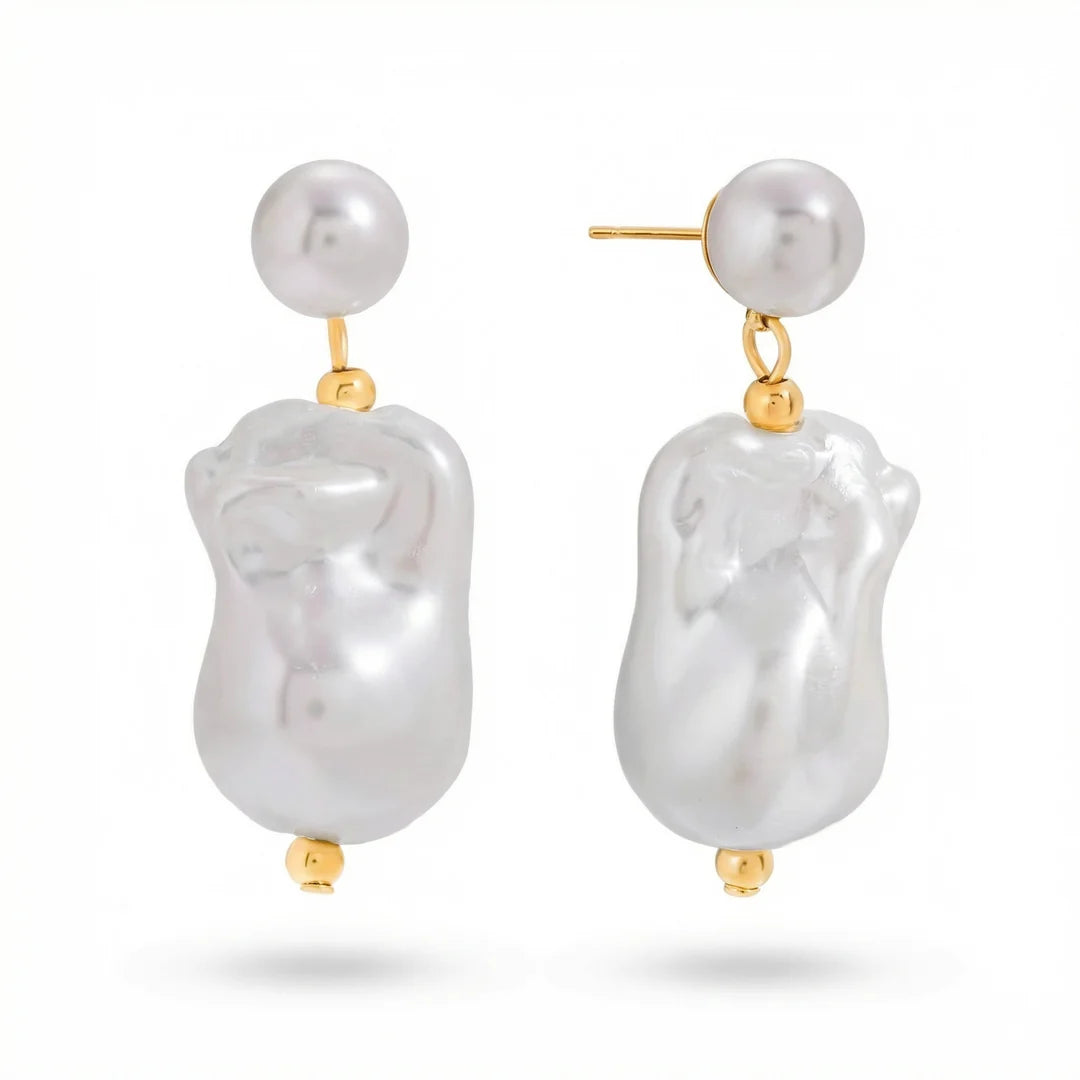 PEARL DROP EARRINGS