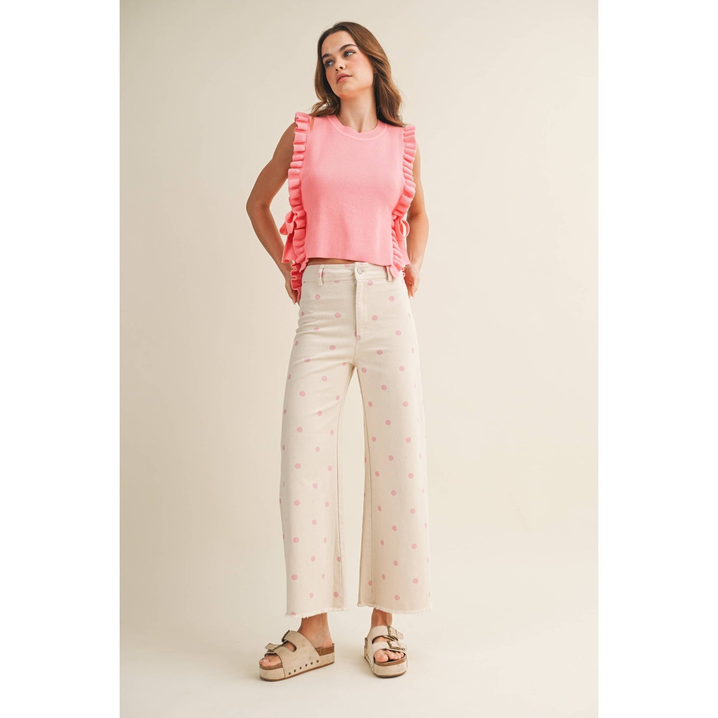 POLKA DOT TROUSER