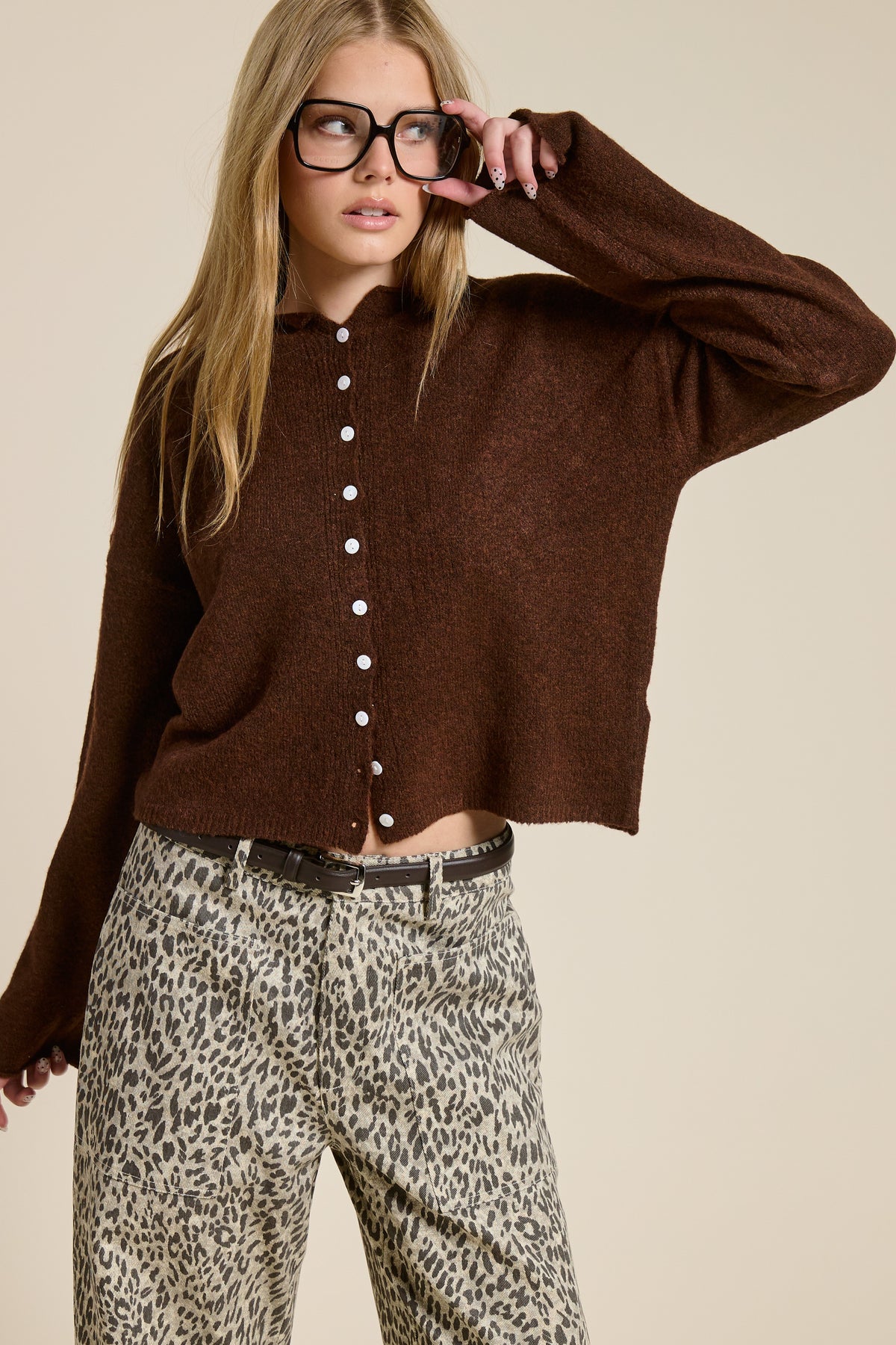 CHOCOLATE CARDI
