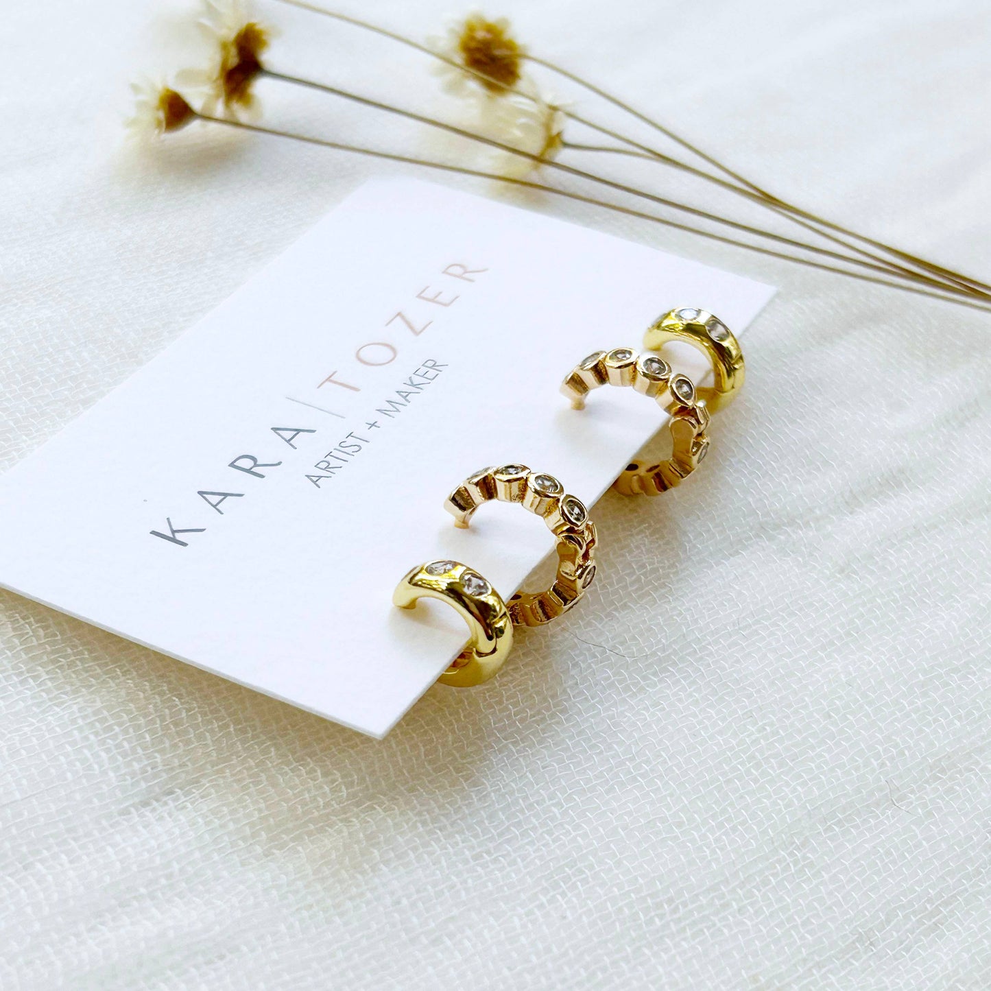 DAINTY HOOP STACK SET
