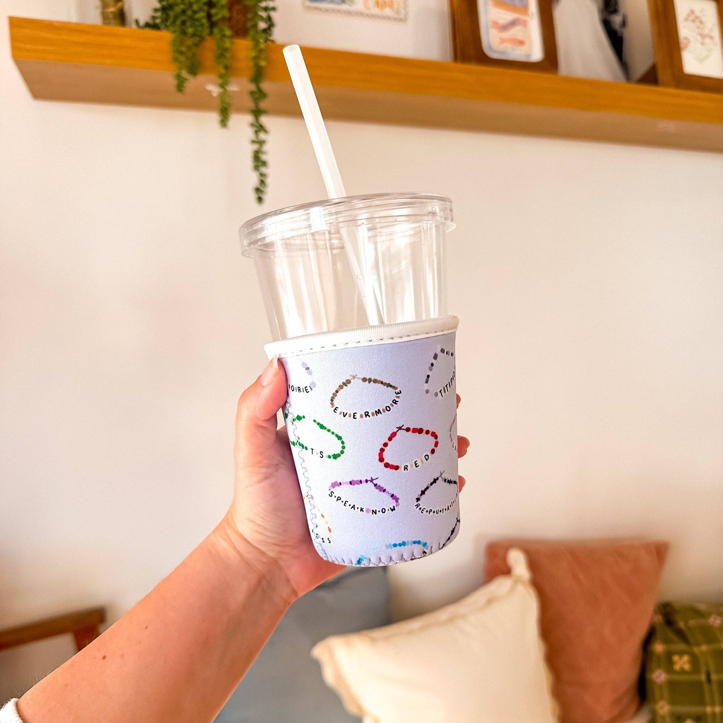 ERAS FRIENDSHIP BRACELETS | Reusable Coffee Sleeve