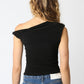 THE MUSE ONE SHOULDER TOP