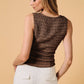 RUCHED SLEEVE TOP