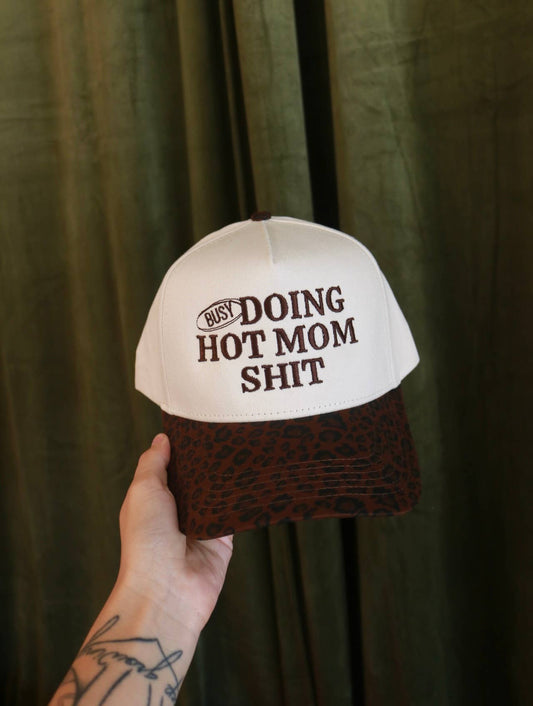 HOT MOM TRUCKER HAT