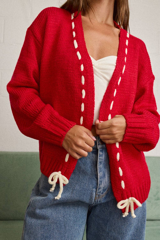 CROSS STITCH CARDI