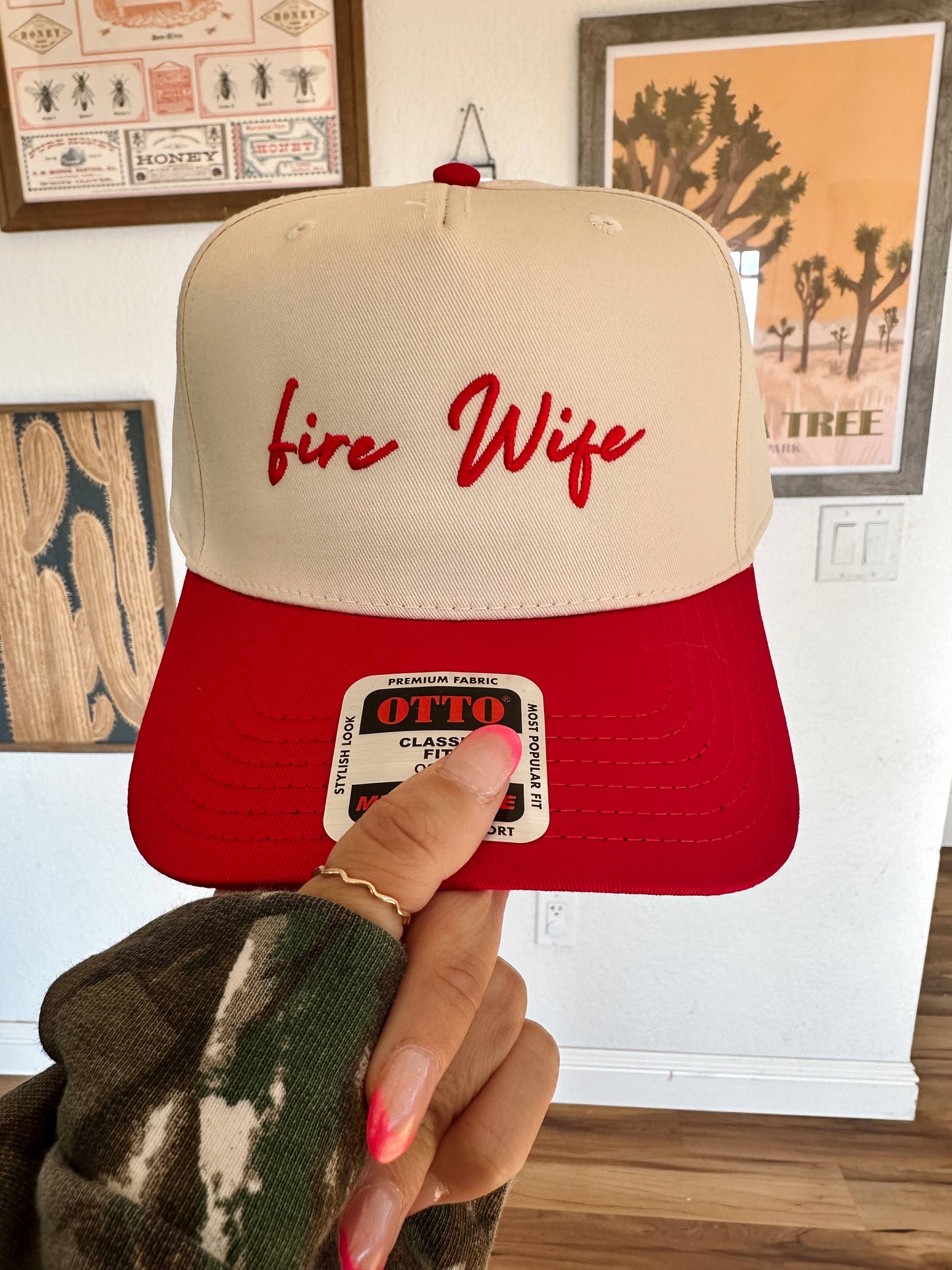 FIRE WIFE HAT