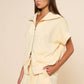 BUTTER YELLOW ZIP TOP