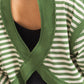 GREEN STRIPE EVERDAY TOP