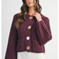 CHUNKY KNIT CARDI