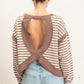 MOCHA LONG SLEEVE TOP