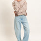 MOCHA LONG SLEEVE TOP