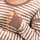 MOCHA LONG SLEEVE TOP