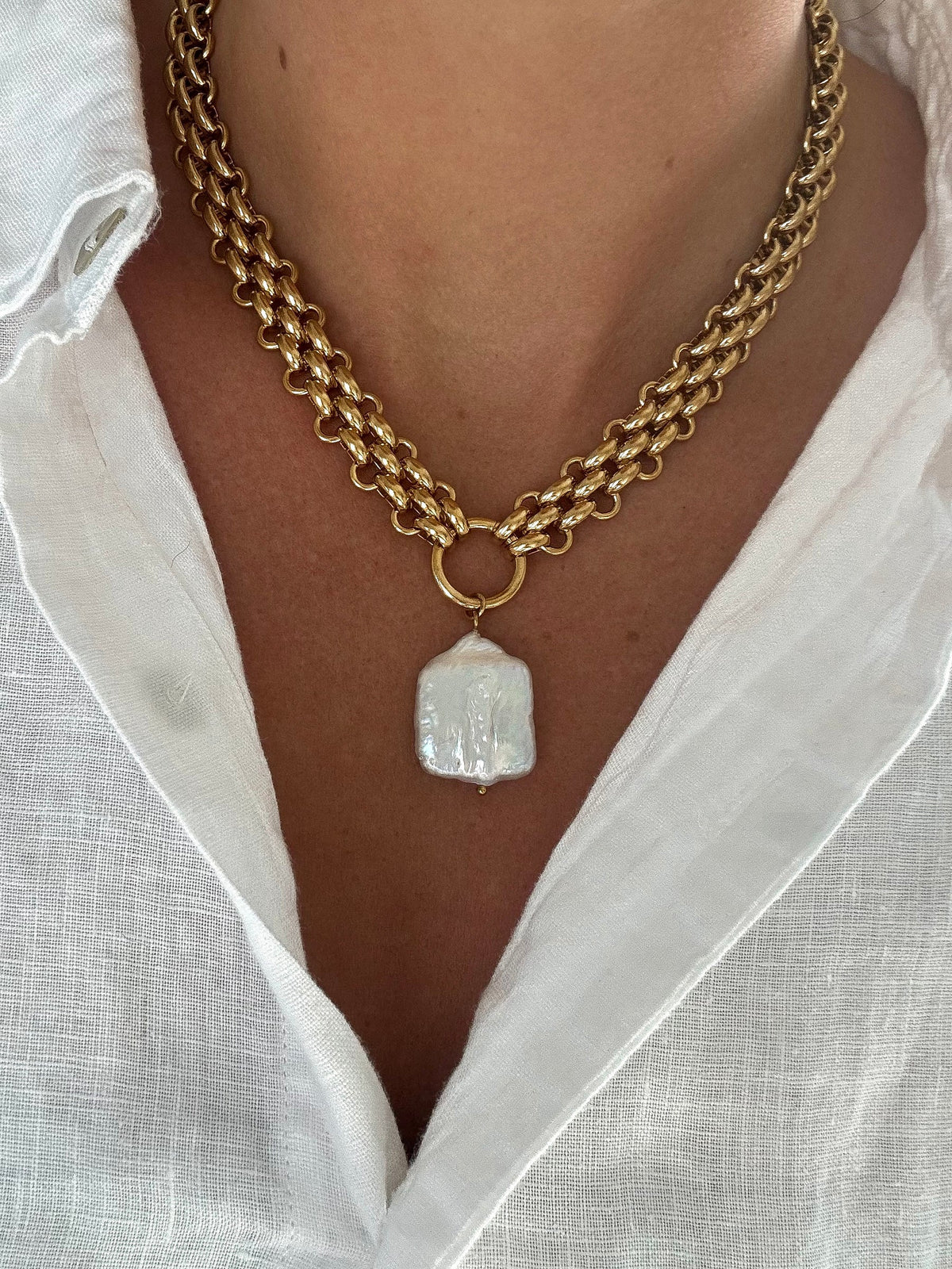 PORTOFINO PEARL NECKLACE
