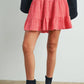 HIGH WAIST CHECKERED SKIRT