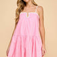 PINK MINI DRESS