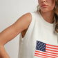 USA SLEEVELESS SWEATER
