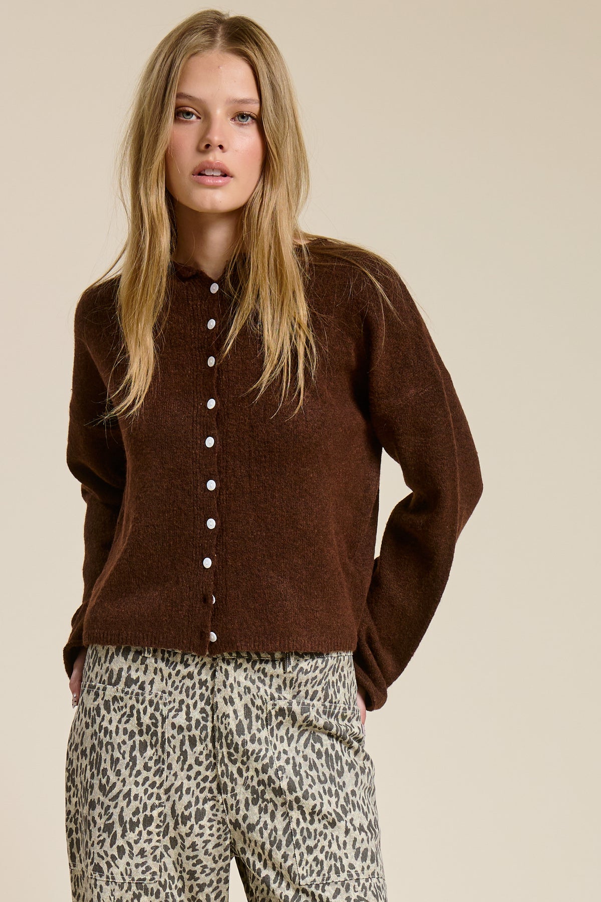CHOCOLATE CARDI