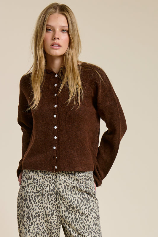 CHOCOLATE CARDI