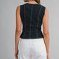 DAISY DENIM TOP