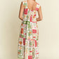 FRUITY PLANTS  MIDI DRESS