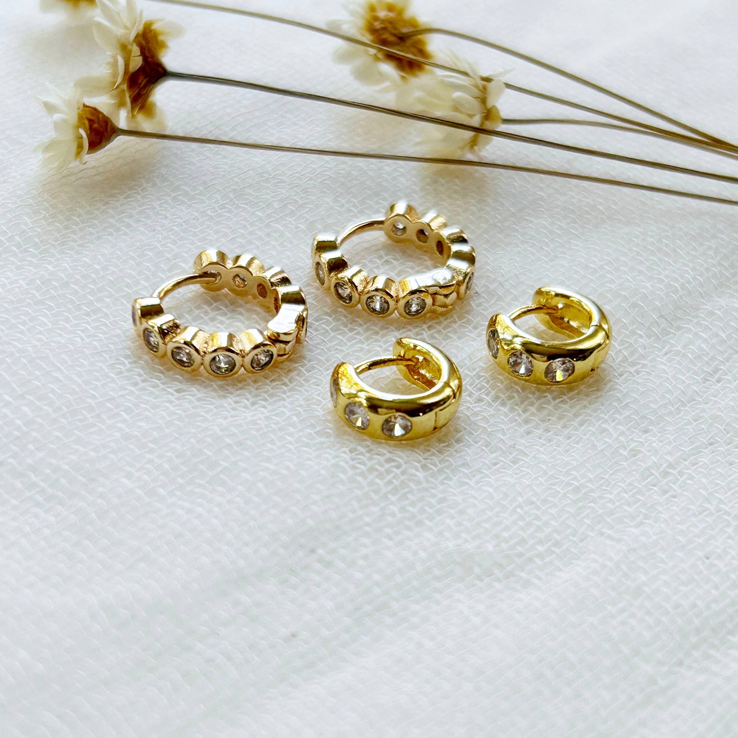 DAINTY HOOP STACK SET