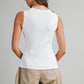 DOWNTOWN RIBBED ESSENTIAL TEE